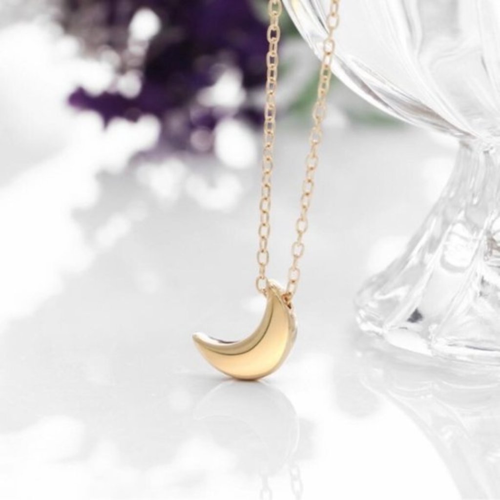 Gold Moon Necklace Gold Moon Necklace Gold Moon Necklace Gold Necklace Necklace